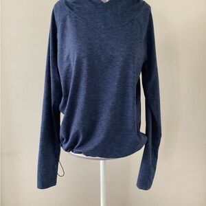 Northern Reflection Women's Navy Blue Long-Sleeve Activewear Top (Size Xsmall)